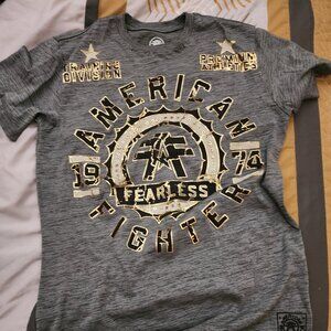 Men American Fighter Tshirts